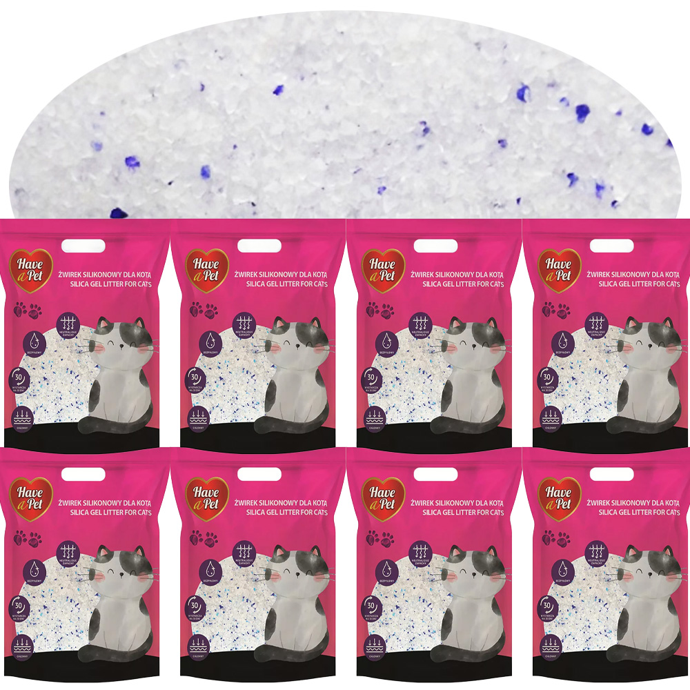 HAVE A PET Żwirek silikonowy dla Kota Silica Gel Litter 8x3,8L